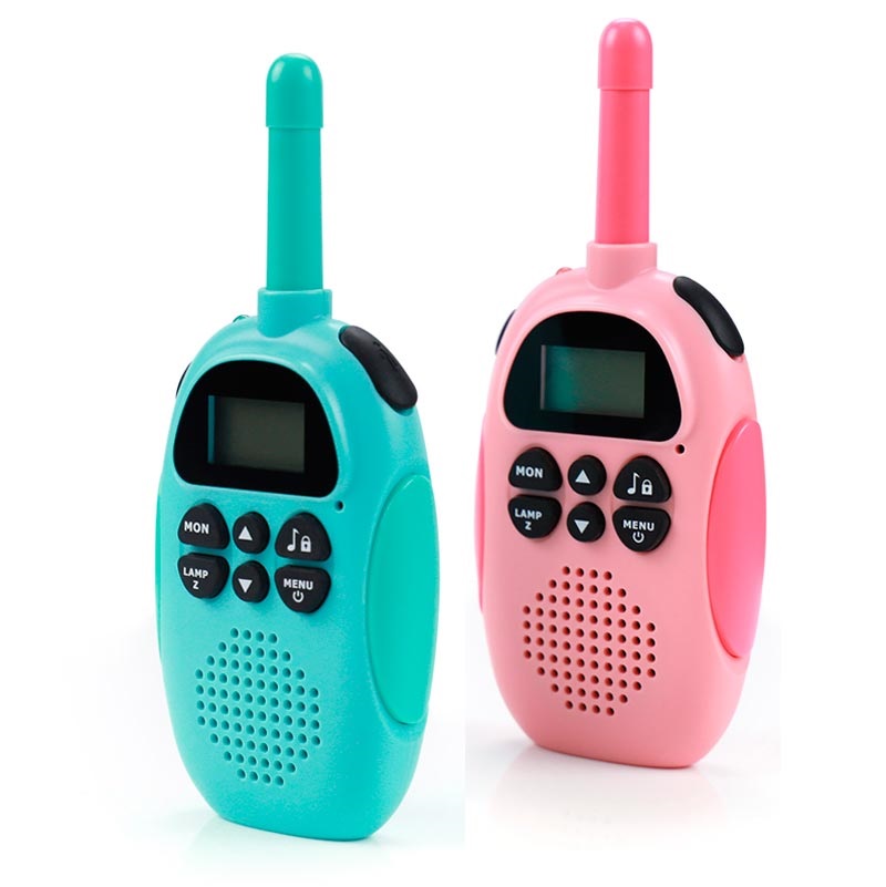 Walkie Talkies Recargables Para Niños, Paquete De 3 Pzas.