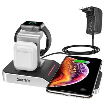 3-in-1 Wireless Charging Station - iPhone, Apple Watch, AirPods