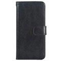 Funda Clásica para iPhone SE - Estilo Cartera - Negro