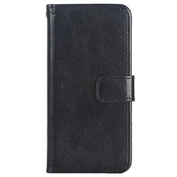 Funda Clásica para iPhone SE - Estilo Cartera - Negro