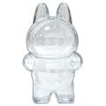 Funda protectora transparente para peluche Labubu - 17x10cm