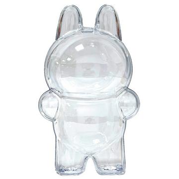 Funda protectora transparente para peluche Labubu - 17x10cm