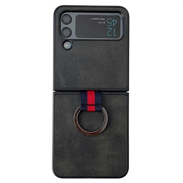 Carcasa de TPU Recubierta de Cuero Pierre Cardin para iPhone 11 Pro Max - Negro