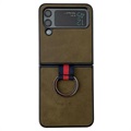 Carcasa de TPU Recubierta de Cuero Pierre Cardin para iPhone 11 Pro Max - Negro