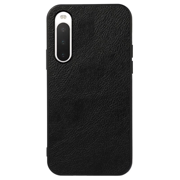 Carcasa Híbrida Recubierta para Sony Xperia 10 IV - Negro