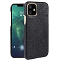 Funda de Plástico Revestido para iPhone 11 - Cocodrilo