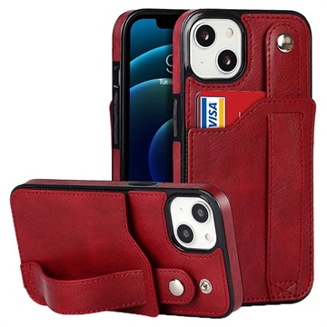 Carcasa de TPU Recubierta de Cuero con Soporte Pierre Cardin para iPhone XR