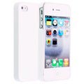 Carcasa Dura Recubierta Code para iPhone 4 / 4S - Blanco