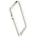 Bumper Flexible de TPU Code para iPhone 4 / 4S - Blanco