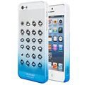 Carcasa Dura Code Weather para iPhone 4 / 4S - Azul / Transparente