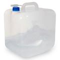 Contenedor de agua plegable con grifo 15l - Sin BPA, aprobado por la FDA
