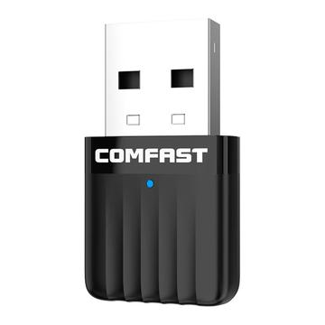 Comfast CF-811ACV3 Adaptador WiFi Doble Banda - 650Mbps - Negro