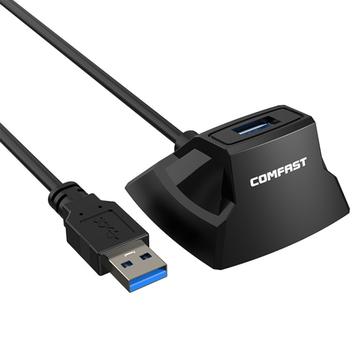 Comfast CF-U318 Cable de extensión USB 3.0 - 1.2m - Negro