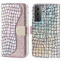 Funda Croco Bling para iPhone 11 Pro - Estilo Cartera