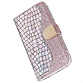 Funda Croco Bling para Samsung Galaxy A50 - Estilo Cartera