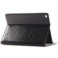 Folio Funda para iPad Air 2 - Cocodrilo - Negro