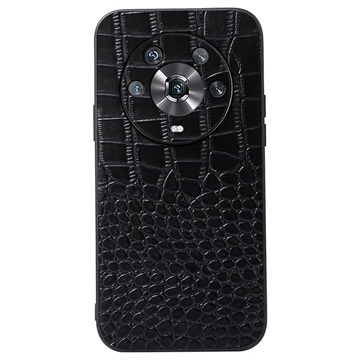 Carcasa para OnePlus 7T Pro - Cocodrilo - Negro