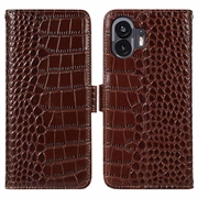 Funda Crocodile con RFID para Nothing Phone (2) - Estilo Cartera