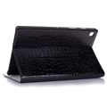 Samsung Galaxy Tab S5e Folio Case - Crocodile - Black