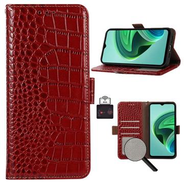 Qialino Classic Samsung Galaxy Note10 Wallet Leather Case - Black