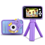 Cámara para niños con trípode AC10 - Morado