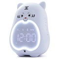 Digital Alarm Clock Radio with Colorful LED Light