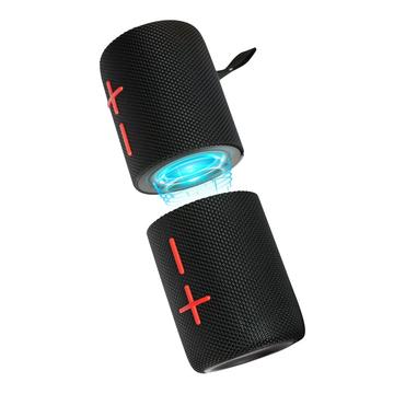 Altavoz Bluetooth magnético 2 en 1 Cyboris S11 - Graves estéreo de 20W, resistente al agua IPX6 - Negro