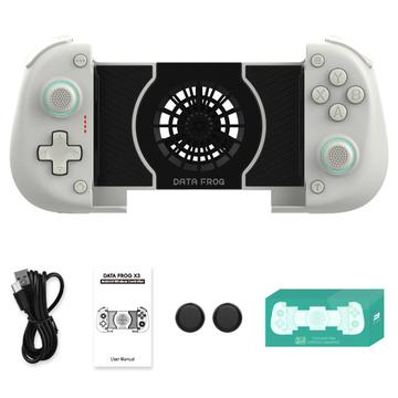 DATA FROG X3 Mando de juego inalámbrico compatible con Bluetooth para teléfonos/Nintendo Switch/PC