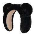DEZ45 Diadema / Orejeras de Invierno de Peluche con Orejas de Oso