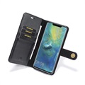 DG.Ming 2-en-1 Funda estilo cartera para Huawei Mate 20 Pro - Negro