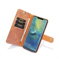 DG.Ming 2-en-1 Funda estilo cartera para Huawei Mate 20 Pro - Marrón