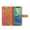 DG.Ming 2-en-1 Funda estilo cartera para Huawei Mate 20 Pro - Marrón