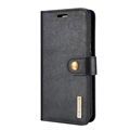 Funda de Cuero Dg.Ming 2-en-1 para Samsung Galaxy S8 - Estilo Cartera - Negro