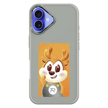 Funda DIY E-InkCase NFC para iPhone 16 - Gris