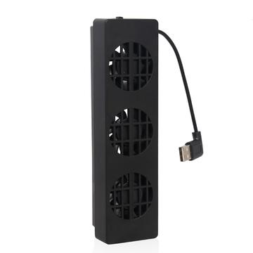 DOBE TNS-1719 Ventilador USB de 3 ventiladores para Nintendo Switch Soporte para consola de juegos