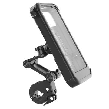 DS-MT3 Soporte impermeable para smartphone para bicicleta / moto - Negro