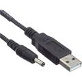 Cable USB DeLock con conector de alimentación de 3,5 mm - 1,5 m