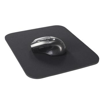 Deltaco KB-1S Alfombrilla de ratón de goma recubierta de tela - Negra