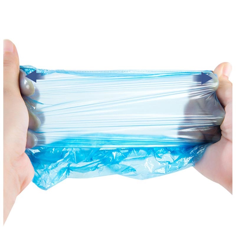 Disposable Plastic Shoe Cover with Elastic Band 100 Pcs.
