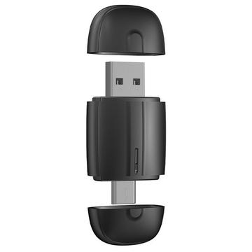 Adaptador inalámbrico 2 en 1 de doble cabezal para CarPlay y Android Auto