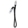 Cable Dudao L10C Power Delivery USB-C - Carga rápida de 100W, 0.23m - Negro