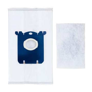 Bolsa con filtro de algodón para aspiradoras Philips, Electrolux Bosch y Siemens