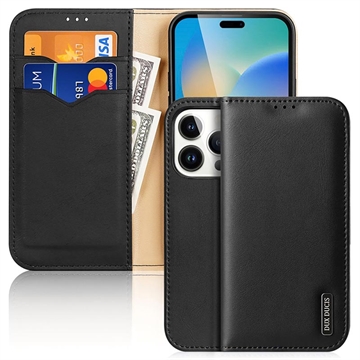 Funda Clásica de Cuero Qialino para Samsung Galaxy Note10+ - Estilo Cartera - Negro