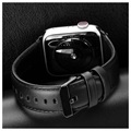 Dux Ducis Apple Watch Series 5/4/3/2/1 Leather Strap - 38mm, 40mm - Black