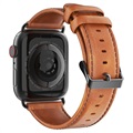 Dux Ducis Apple Watch Series 5/4/3/2/1 Leather Strap - 38mm, 40mm - Brown