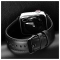 Dux Ducis Apple Watch Series 5/4/3/2/1 Leather Strap - 42mm, 44mm - Black