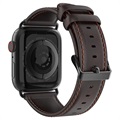 Dux Ducis Apple Watch Series 5/4/3/2/1 Leather Strap - 42mm, 44mm - Coffee