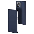 Funda con Tapa Dux Ducis Skin Pro para iPhone 15 Plus - Azul