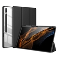 Funda Inteligente de Tres Pliegues Dux Ducis Toby para Samsung Galaxy Tab S9 Ultra - Negro