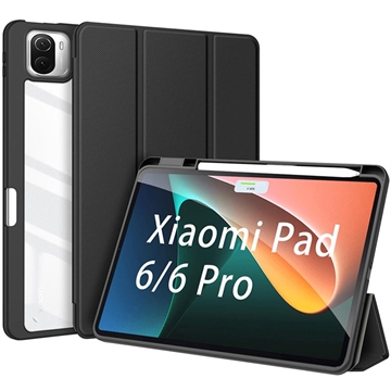 Funda Pliegues Dux Ducis Toby para Xiaomi Pad 6/Pad 6 Pro - Negro